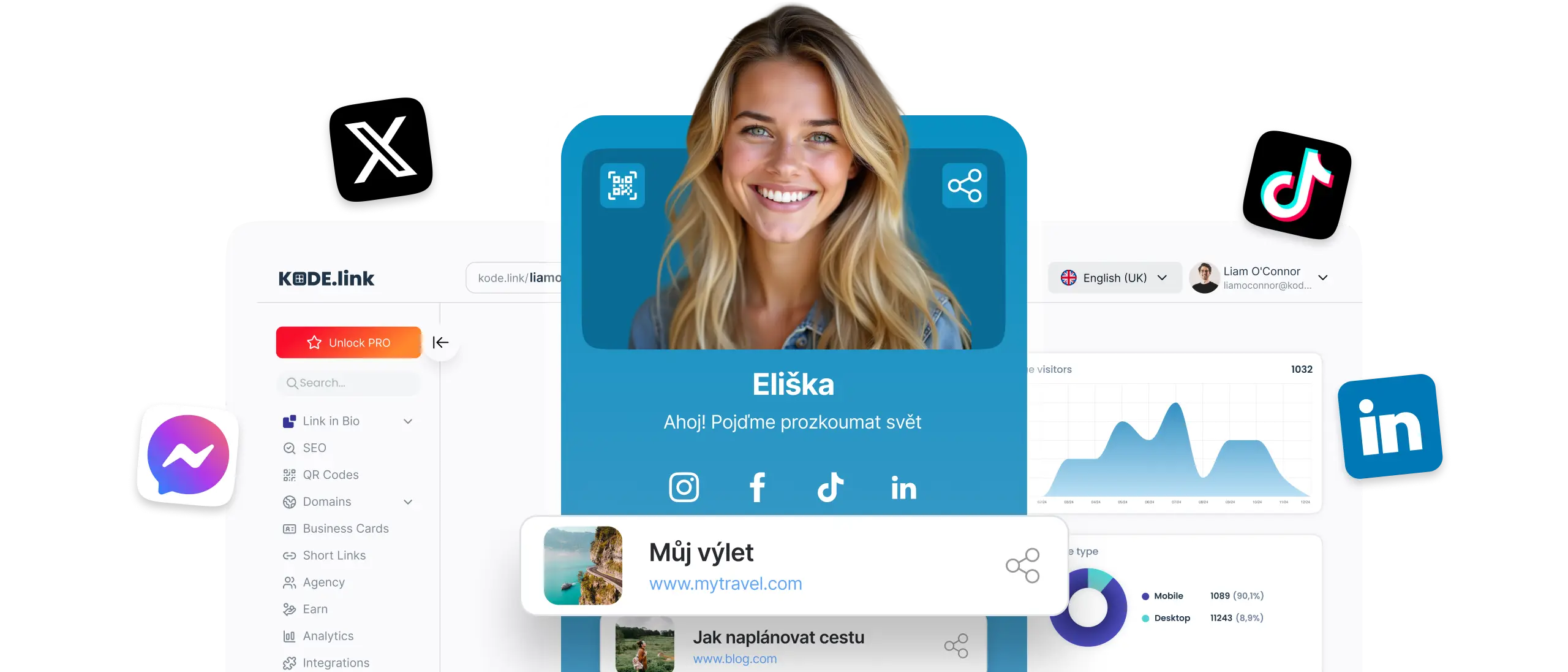 KODE.link platform preview