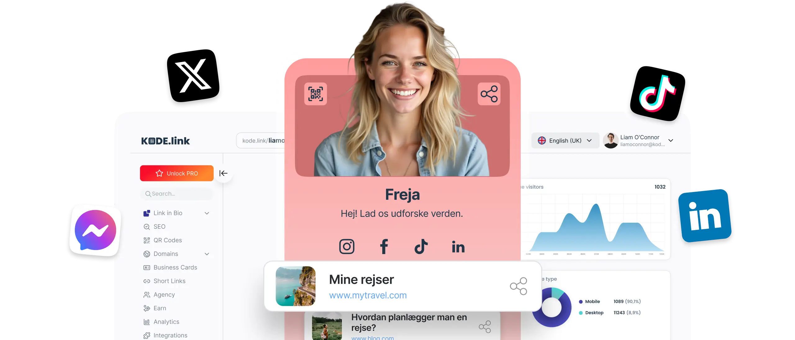KODE.link platform preview