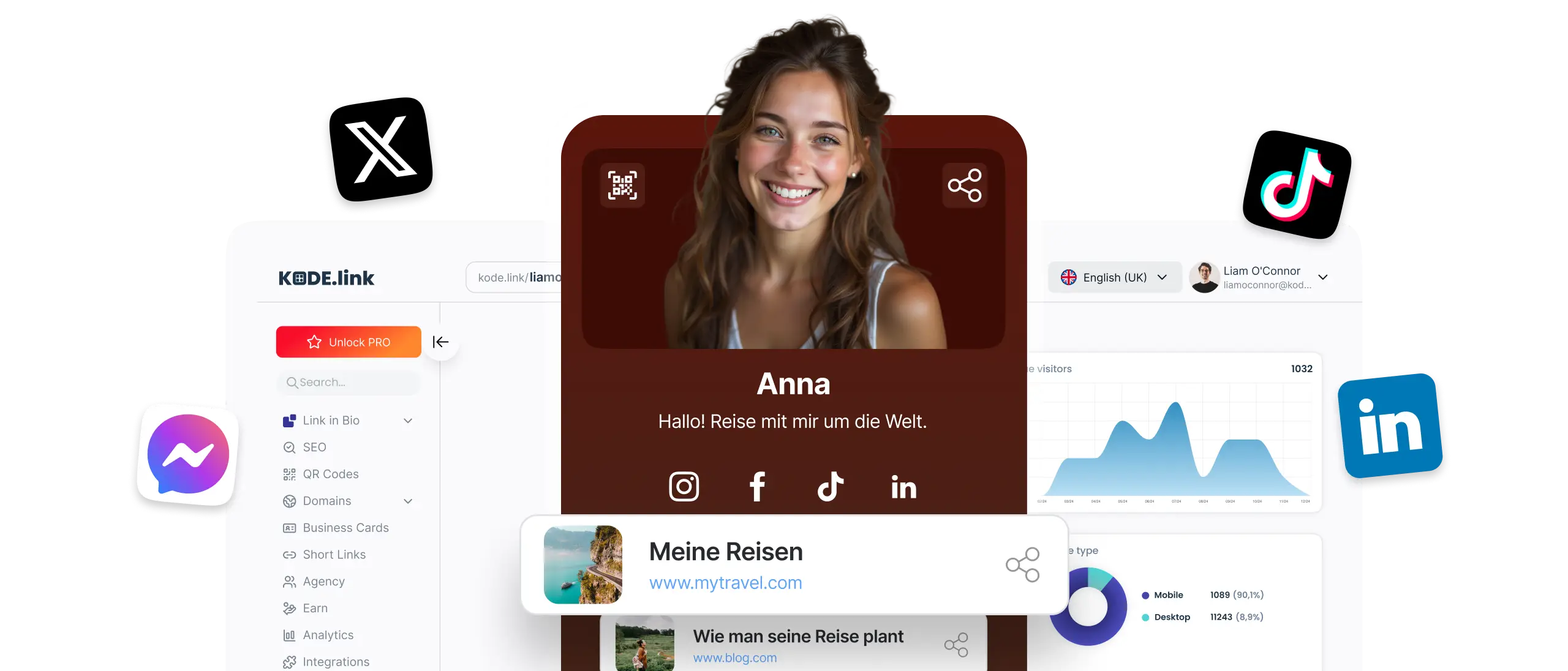 KODE.link platform preview