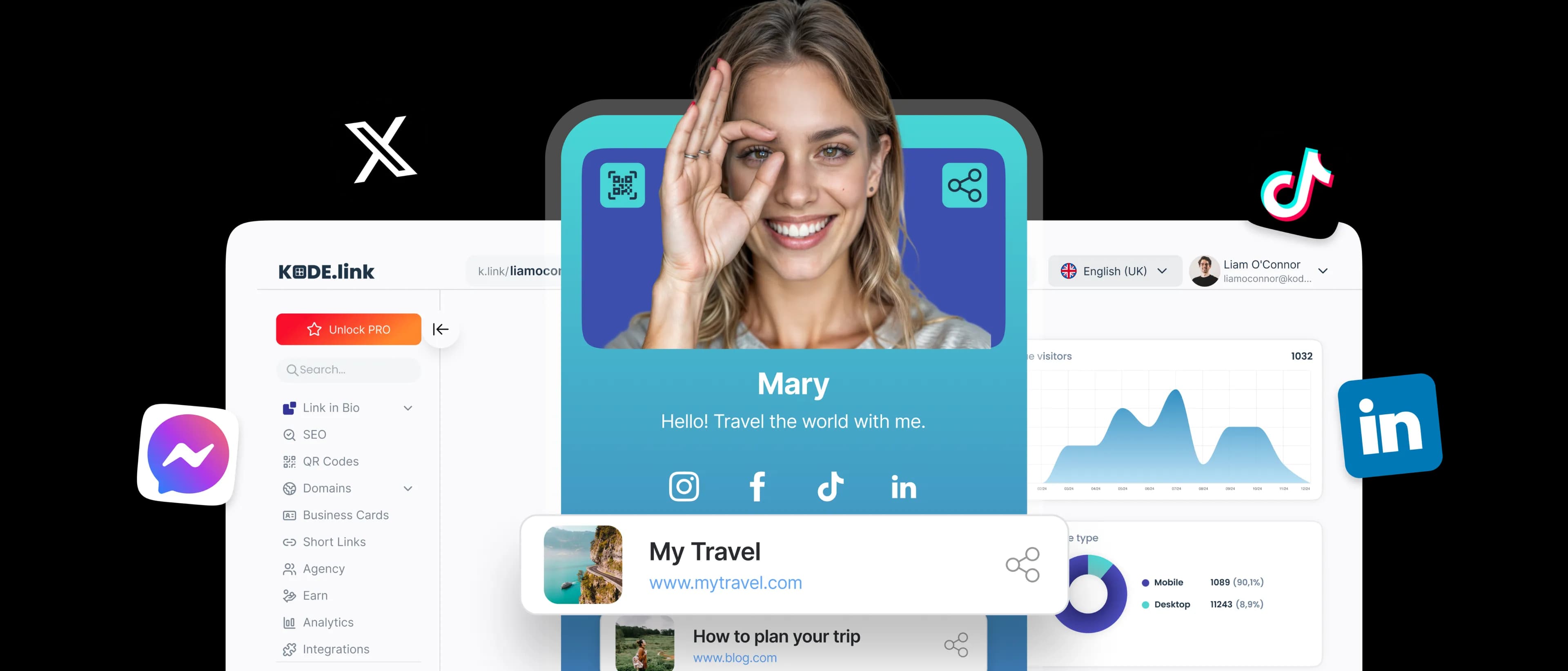 KODE.link platform preview