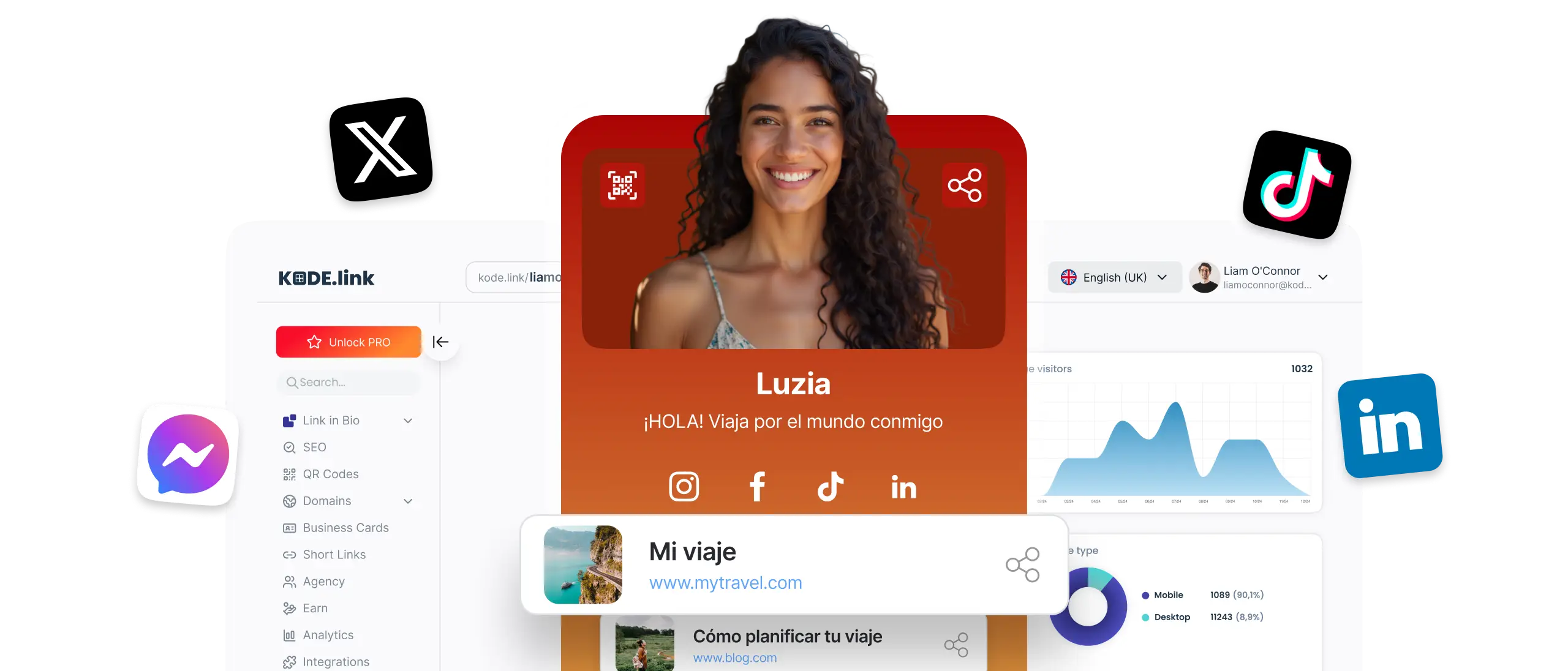 KODE.link platform preview