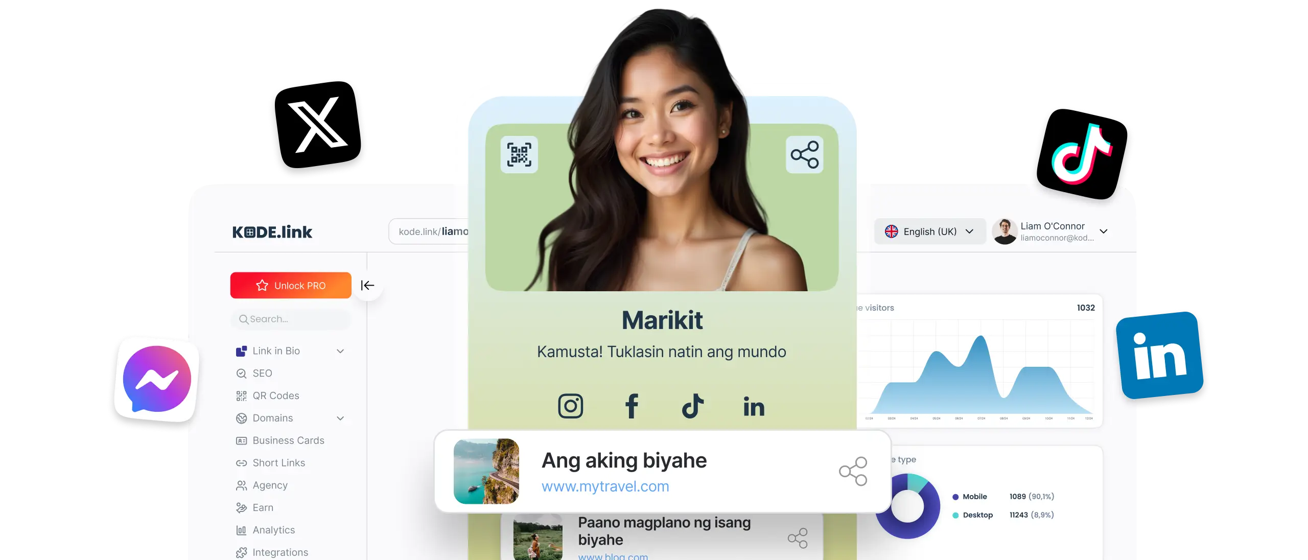 KODE.link platform preview