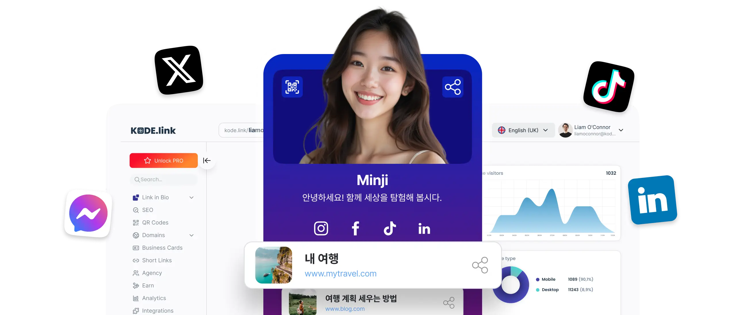KODE.link platform preview