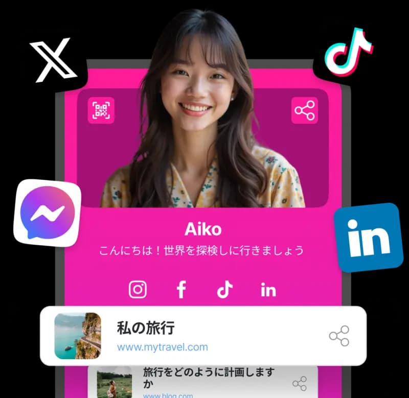 KODE.link platform preview mobile