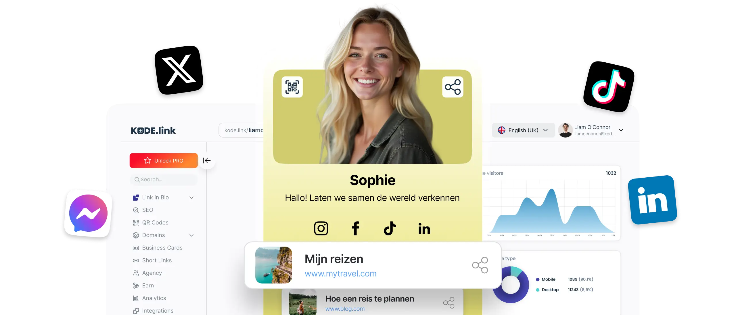 KODE.link platform preview