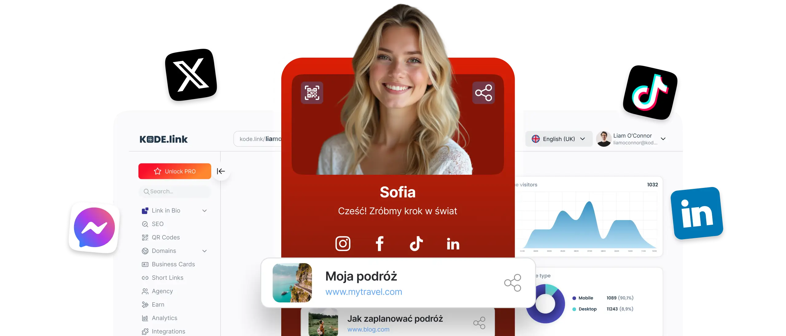 KODE.link platform preview