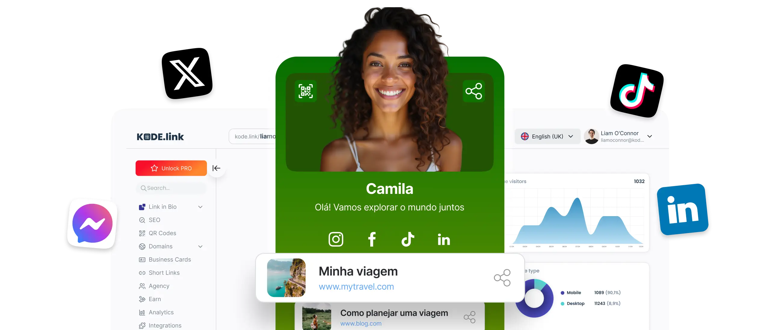 KODE.link platform preview