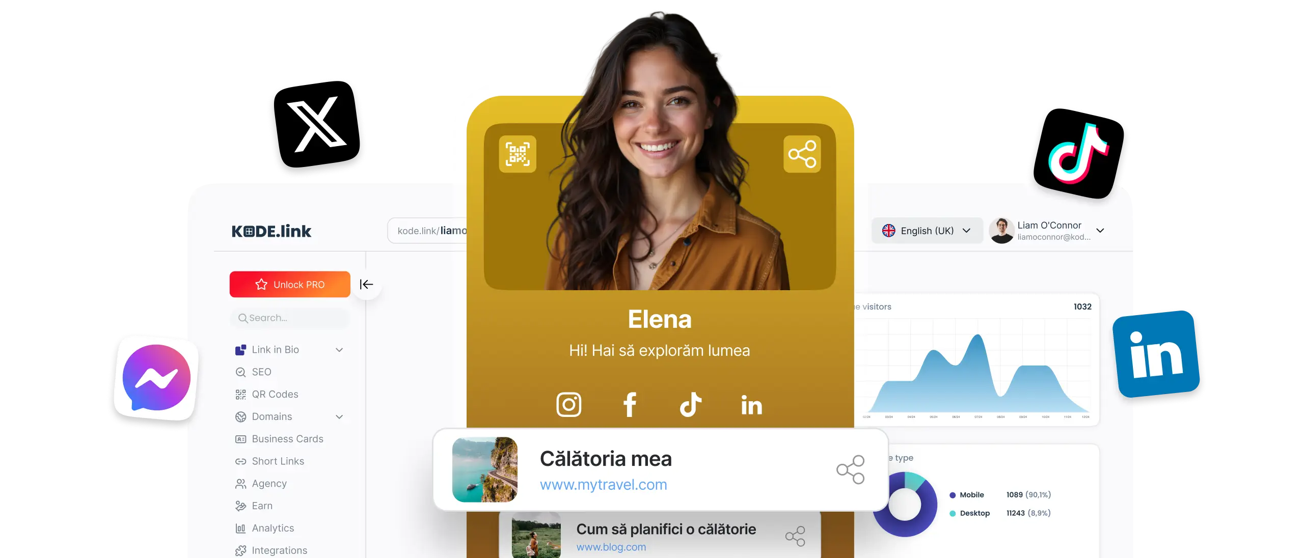 KODE.link platform preview