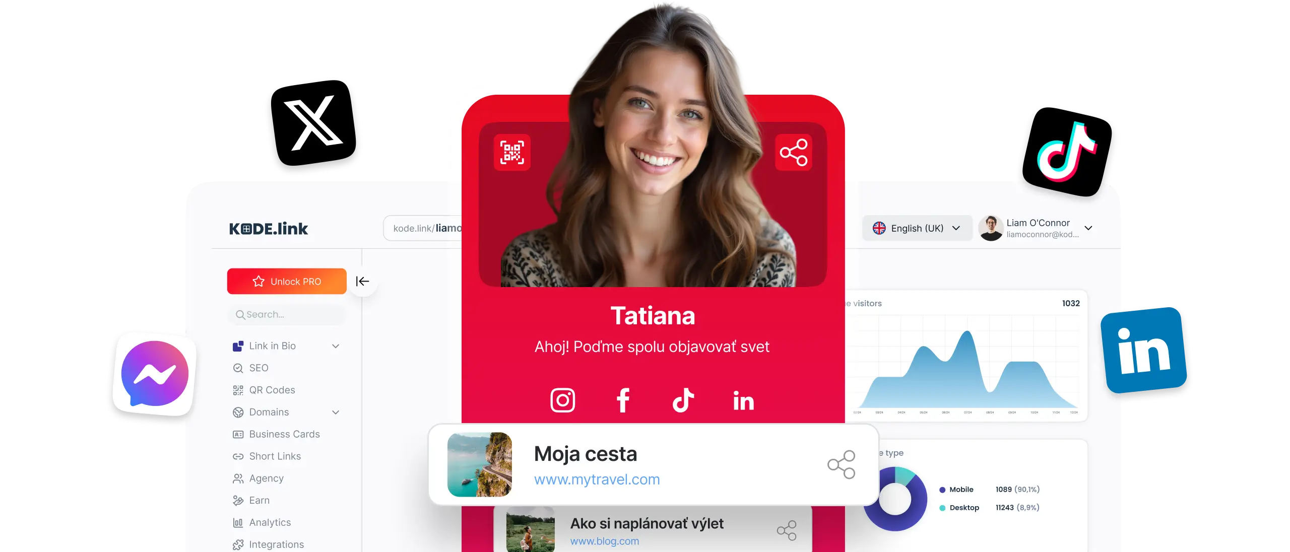 KODE.link platform preview