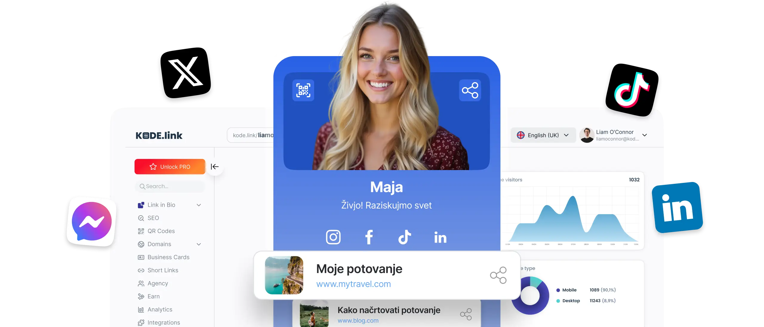 KODE.link platform preview