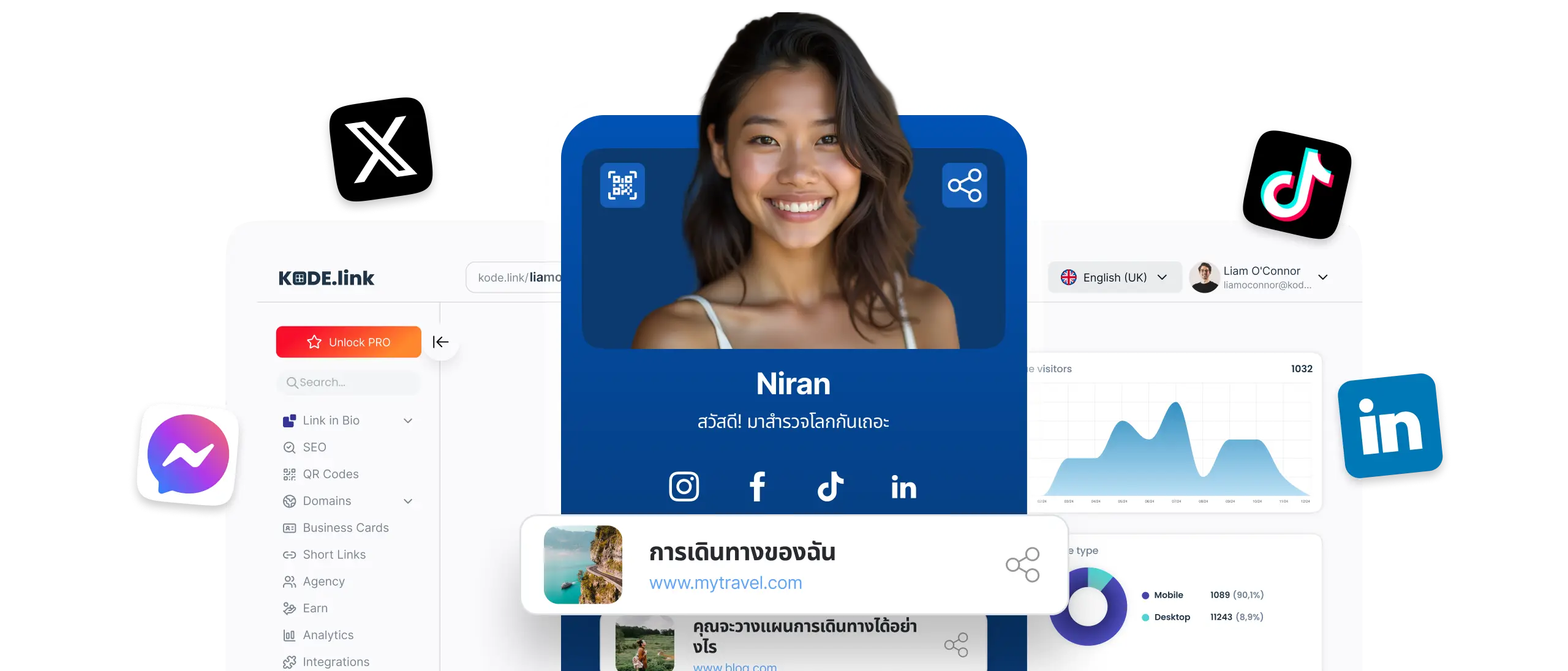 KODE.link platform preview