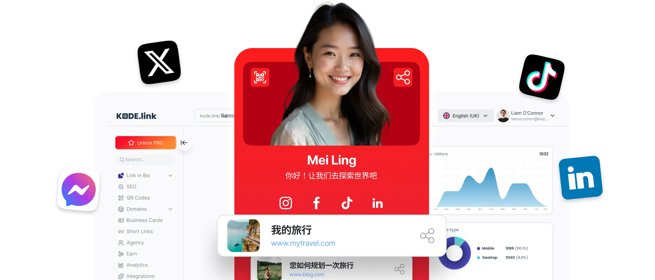 KODE.link platform preview